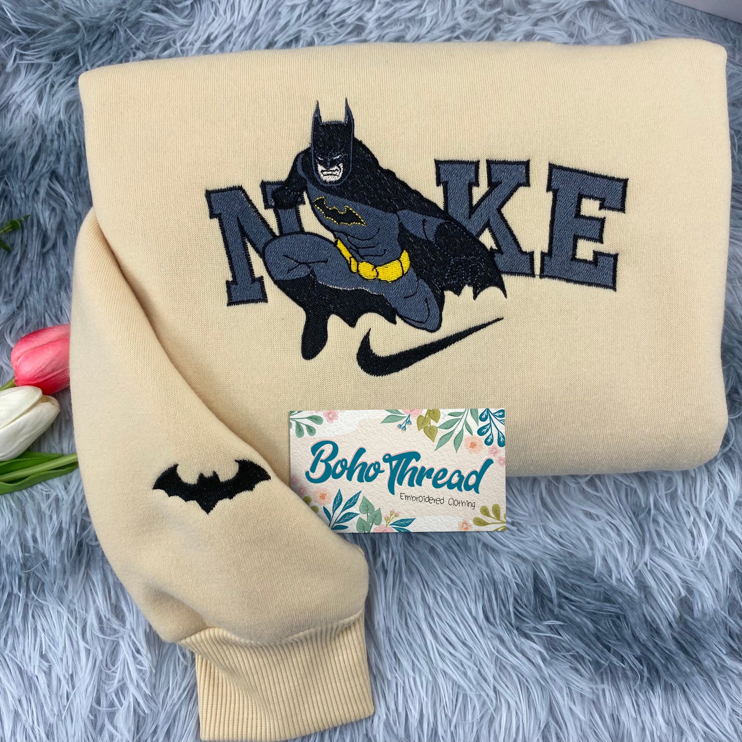 DC Comics Batman & Catwoman Embroidered Couple Sweatshirts, Hoodies & T-shirts