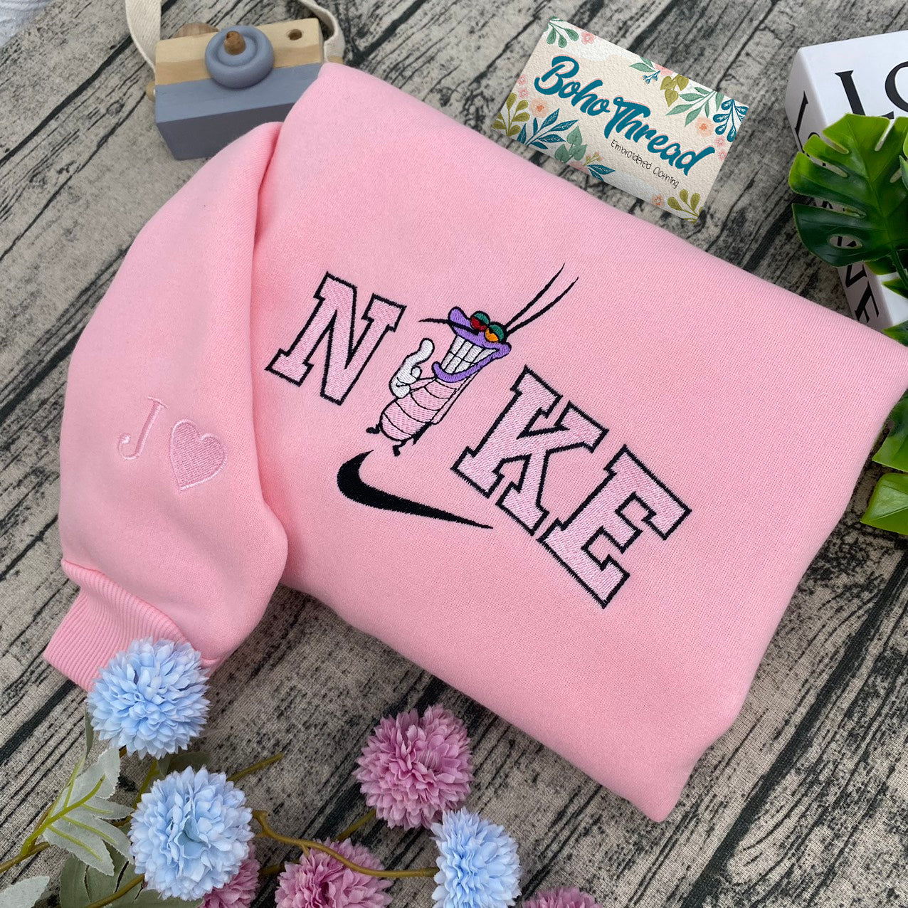 Oggy and the Cockroaches Embroidered Best Friend Sweatshirts, Hoodies & T-shirts