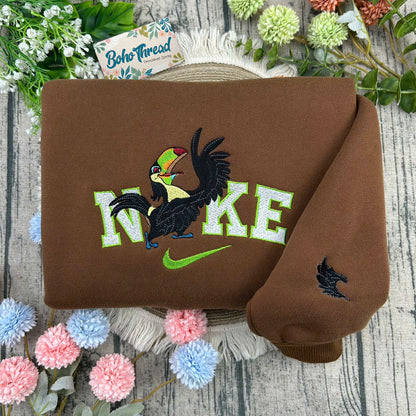 Rio Movie Blu, Jewel & Friends Embroidered Couple Sweatshirts, Hoodies & T-shirts