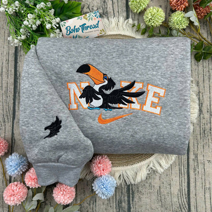 Rio Movie Blu, Jewel & Friends Embroidered Couple Sweatshirts, Hoodies & T-shirts