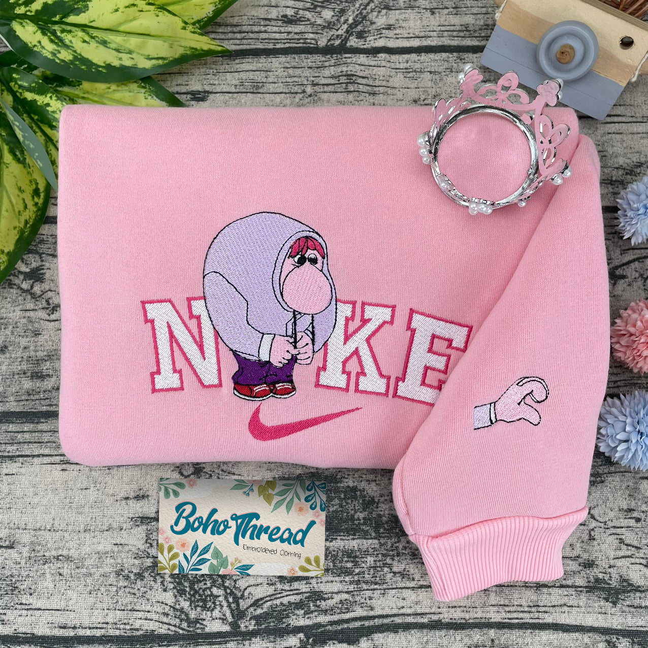 Inside Out Emotions Embroidered Couple Sweatshirts, Hoodies & T-shirts