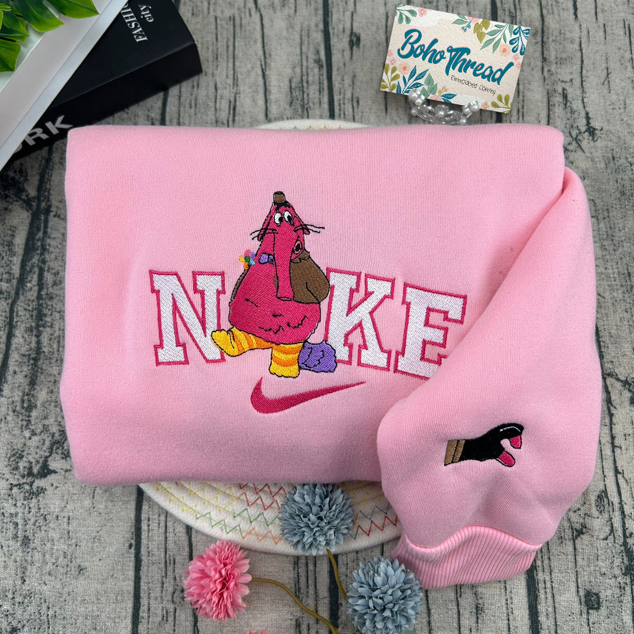 Inside Out Emotions Embroidered Couple Sweatshirts, Hoodies & T-shirts