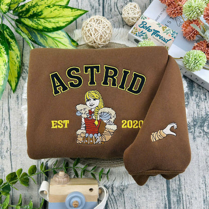 How to Train Your Dragon Toothless & Light Fury Embroidered Couple Sweatshirts, Hoodies & T-shirts