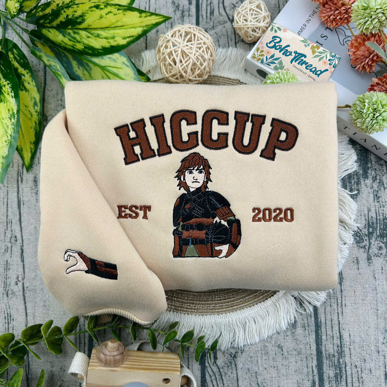 How to Train Your Dragon Toothless & Light Fury Embroidered Couple Sweatshirts, Hoodies & T-shirts