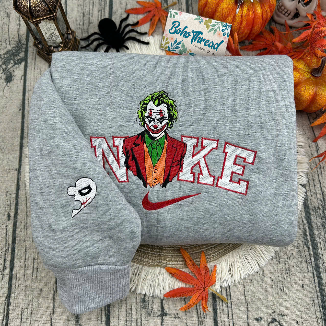 Joker & Harley Quinn Embroidered Couple Sweatshirts, Hoodies & T-shirts | DC Comics