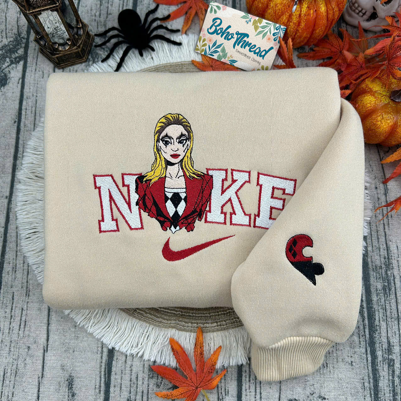 Joker & Harley Quinn Embroidered Couple Sweatshirts, Hoodies & T-shirts | DC Comics