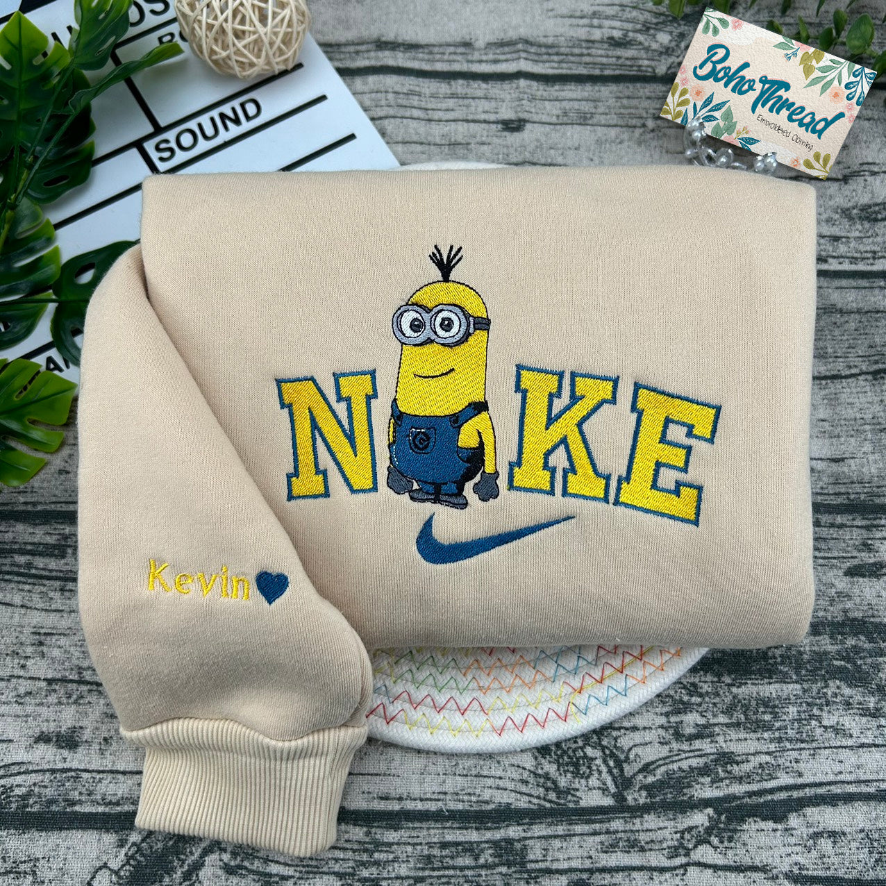 Minions & Gru Embroidered Couple Sweatshirts, Hoodies & T-shirts | Despicable Me Fan Gift