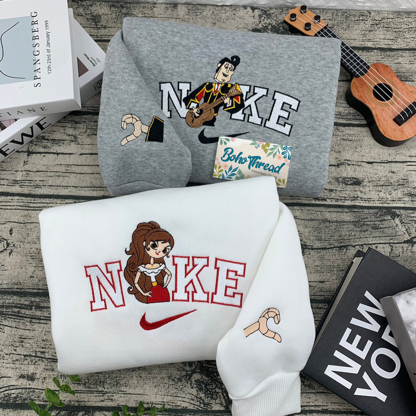 Encanto Mirabel & Mariano Embroidered Couple Sweatshirts, Hoodies & T-shirts