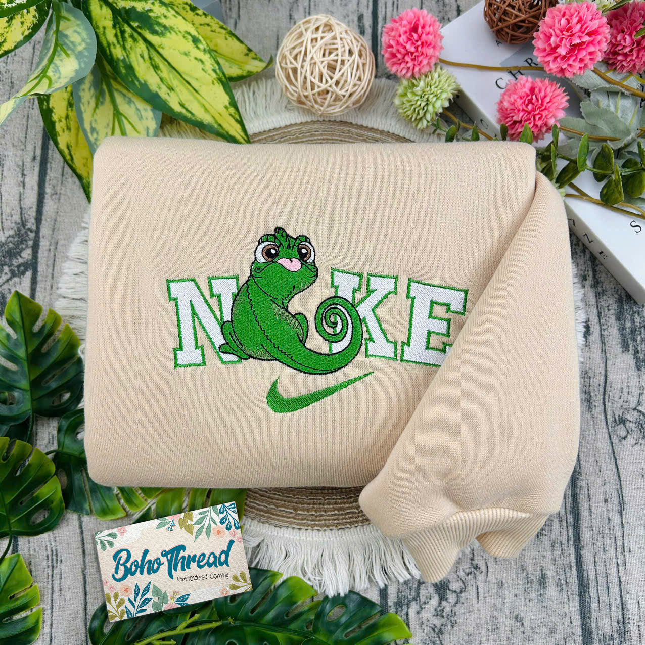 Tangled Rapunzel & Flynn Rider Embroidered Couple Sweatshirts, Hoodies & T-shirts