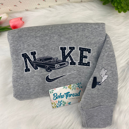 Personalized Embroidered Sweatshirt, Hoodie, T-Shirt – Classic & Sports Car Design Gift